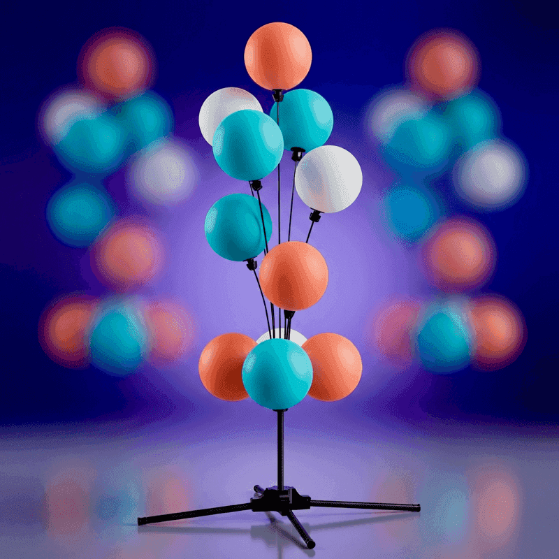 Reusable balloon fountain